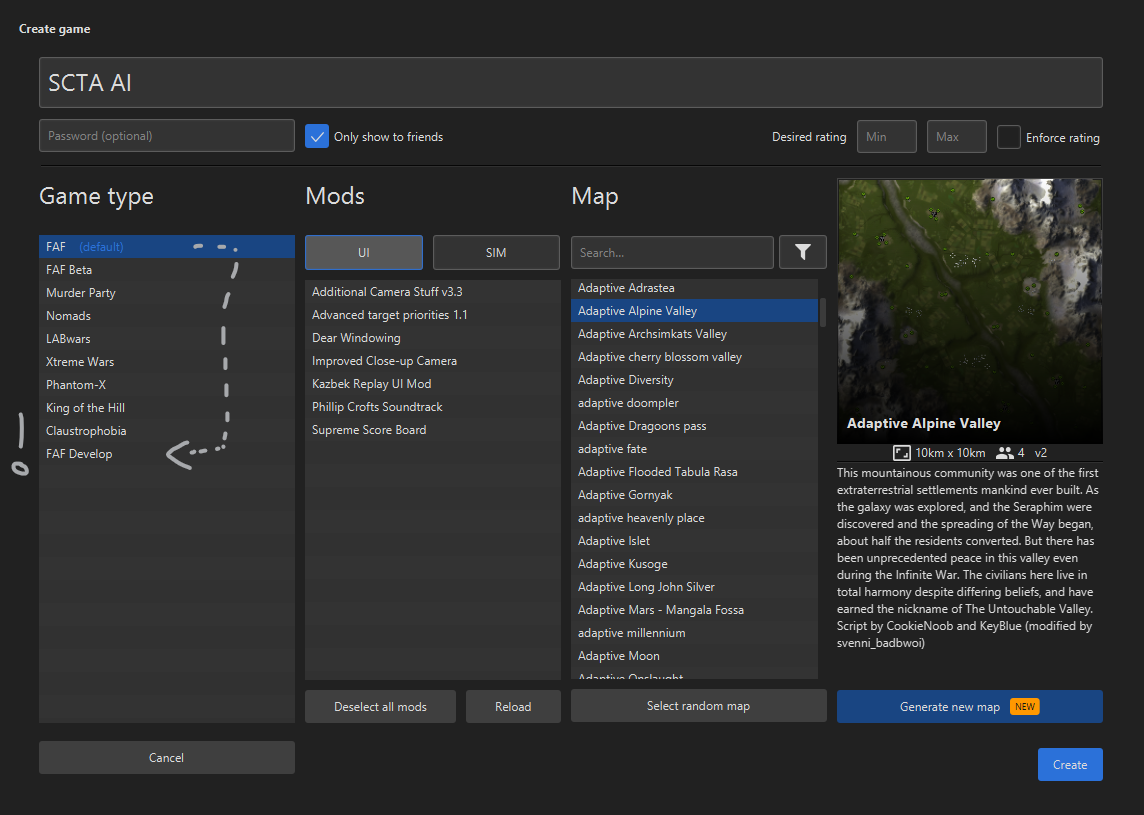 MOD: Advanced Game Settings - IV - Modding - Age of Empires Forum